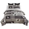 thumbnail image 1 of Your Lifestyle by Donna Sharp Ridge Point Microfiber Quilt Set from  King, 1 of 11