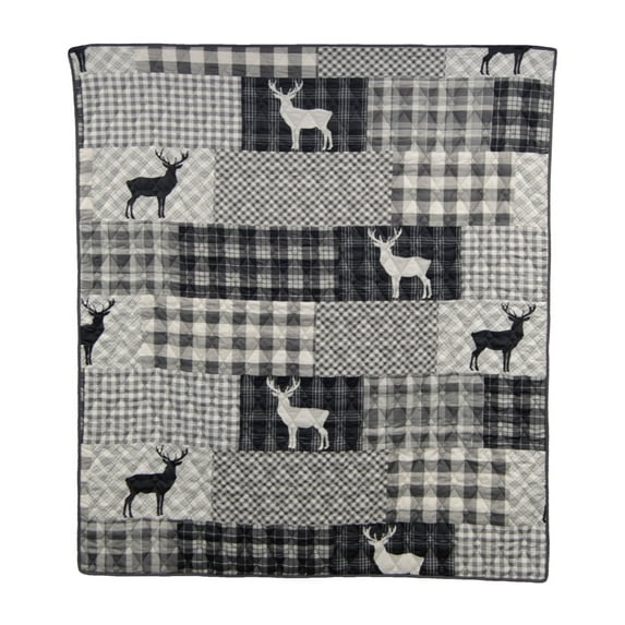 Your Lifestyle by Donna Sharp Ridge Point Quilted Decorative Throw