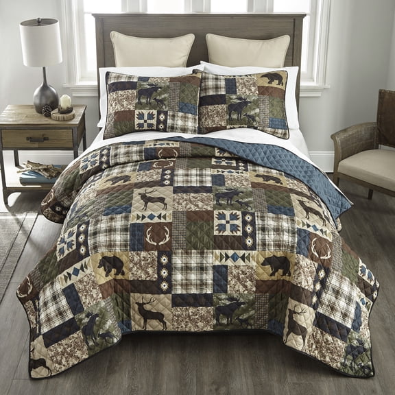 Your Lifestyle by Donna Sharp Rustica 3PC Queen Quilt Set