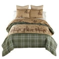 thumbnail image 1 of Your Lifestyle by Donna Sharp Spruce Trail Microfiber Quilt Set from  Queen - 3 Piece, 1 of 13