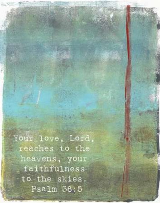 Your Love Lord Canvas Art - Cassandra Cushman (22 x 28)