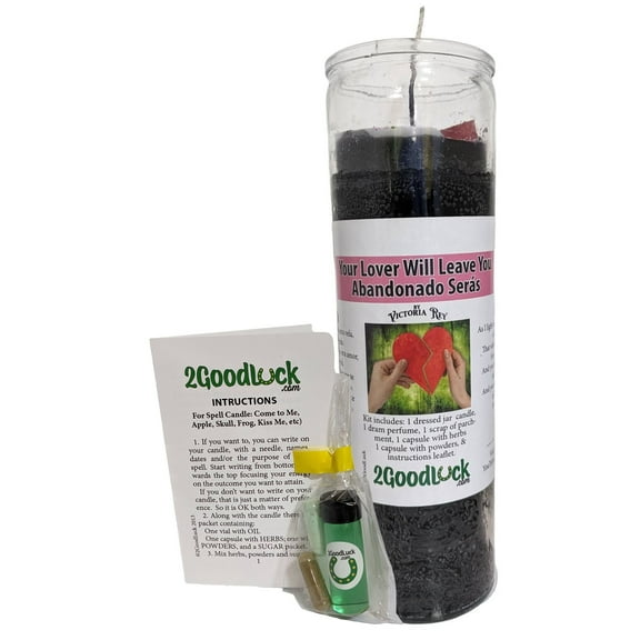 Your Lover Will Leave You Dressed Candle Kit - Aborrecido Seras