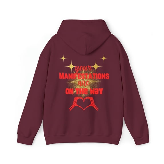 Your Manifestations are on the way VSCO Unisex Heavy Blend Hoodie