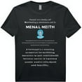 Your Mind with Our Mental Health Definition TShirt Featuring 'M