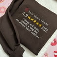thumbnail image 1 of Your Mom’s House Review Embroidered Sweatshirt, 1 of 3