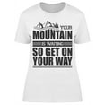 thumbnail image 1 of Your Mountain Is Waiting Graphic Women's T-shirt, 1 of 2