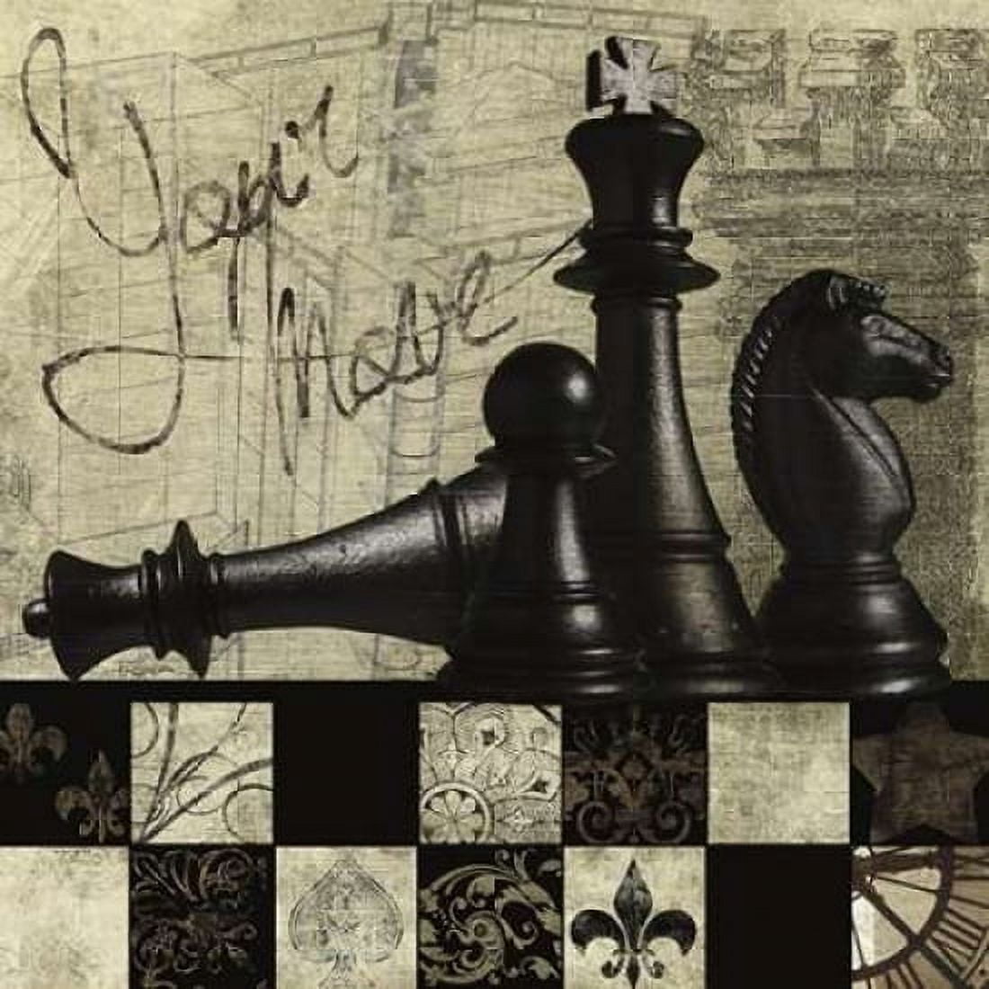 Your Move Canvas Art - Katrina Craven (24 x 24)