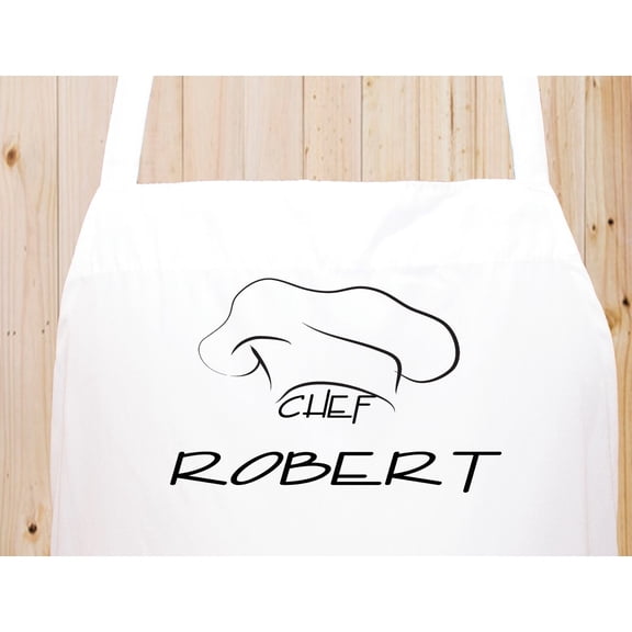 Your Name Chef Hat Kitchen Chef Funny Apron