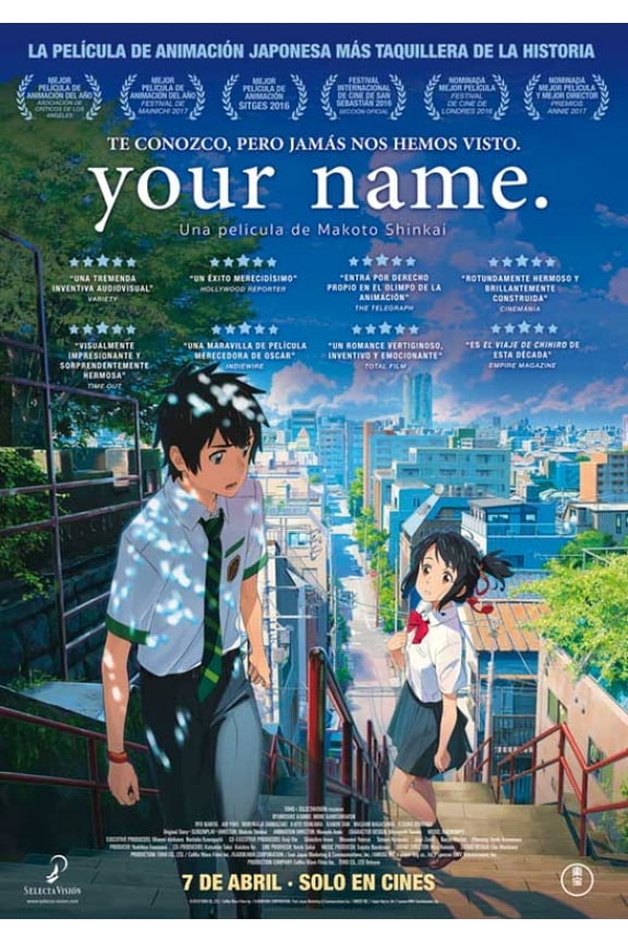 Your Name Movie Poster (11 x 17)