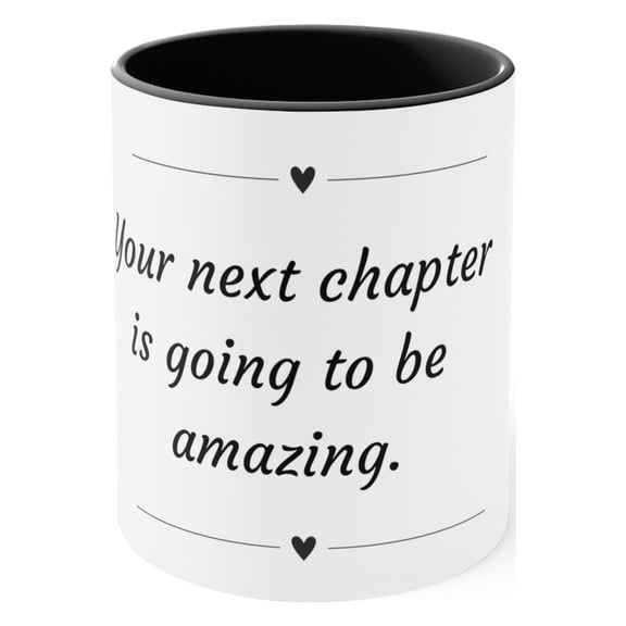 Your Next Chapter Accent Coffee Mug, 11oz
