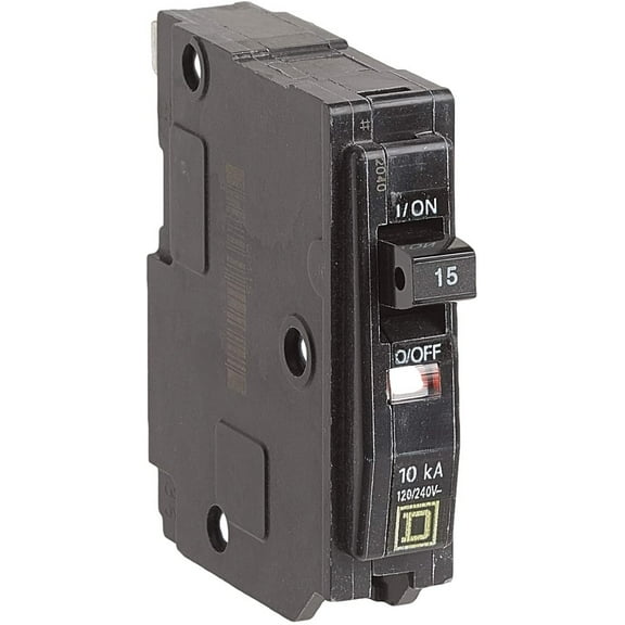 Your One Source QO115CP 15-Amp 1-Pole Plug-On Circuit Breaker