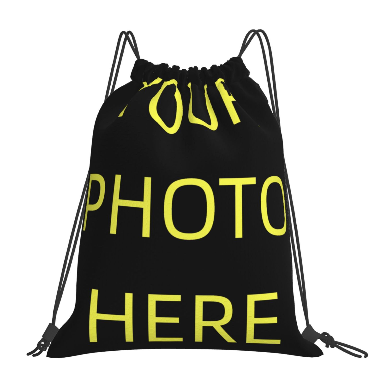 Your Own Design Drawstring Bag Personalized Bulk Pack With Your Name