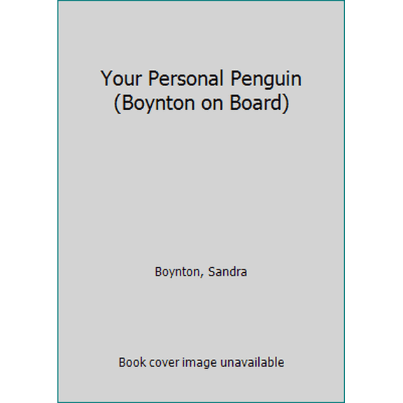 Pre-Owned Your Personal Penguin (Boynton on Board), 9780761143727, 0761143726, Paperback, Brdbk edition