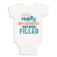thumbnail image 1 of Your RX Of Cuteness Has Been Filled Baby Bodysuit One Piece 18 mo White, 1 of 3