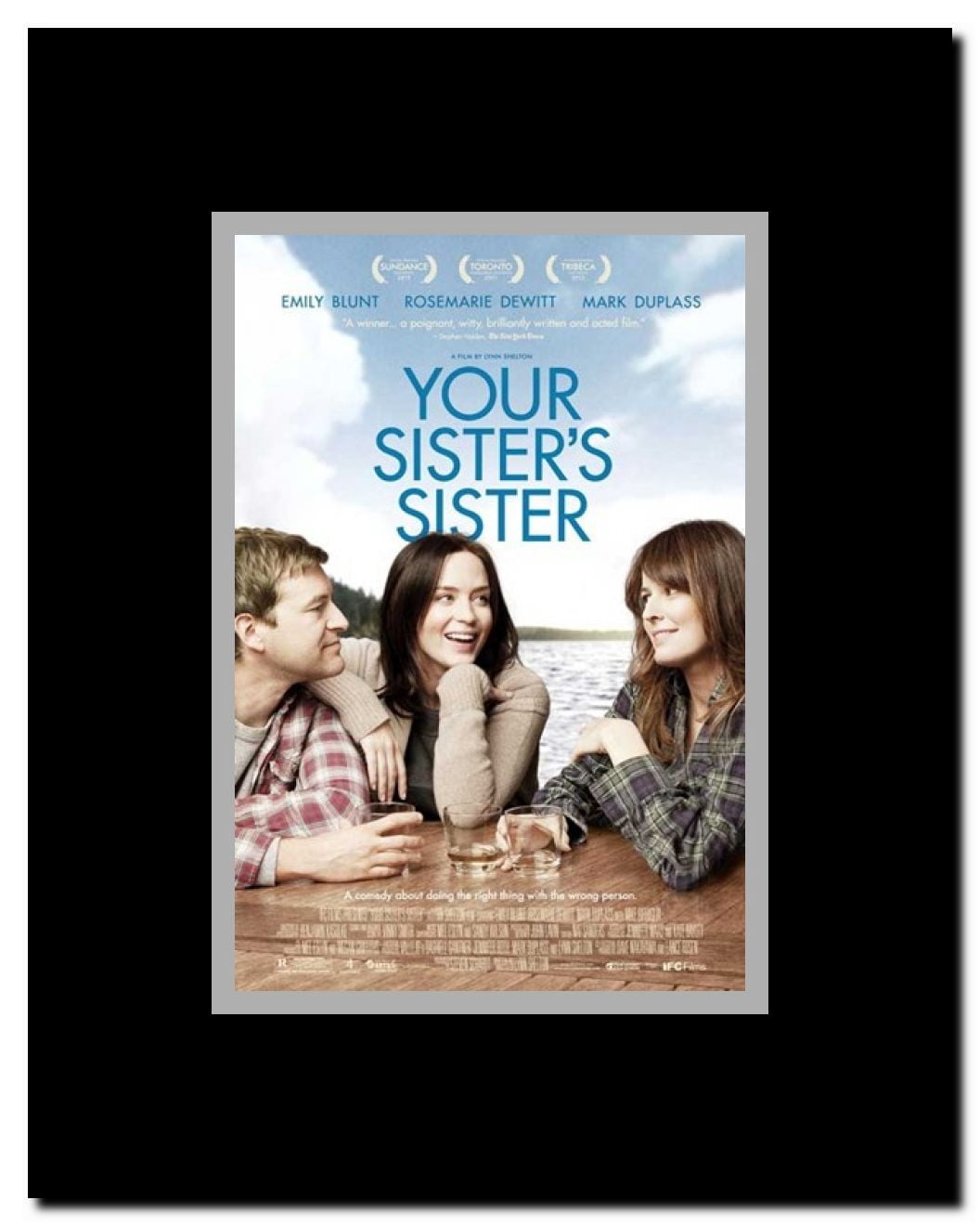 Your Sister's Sister Framed Movie Poster