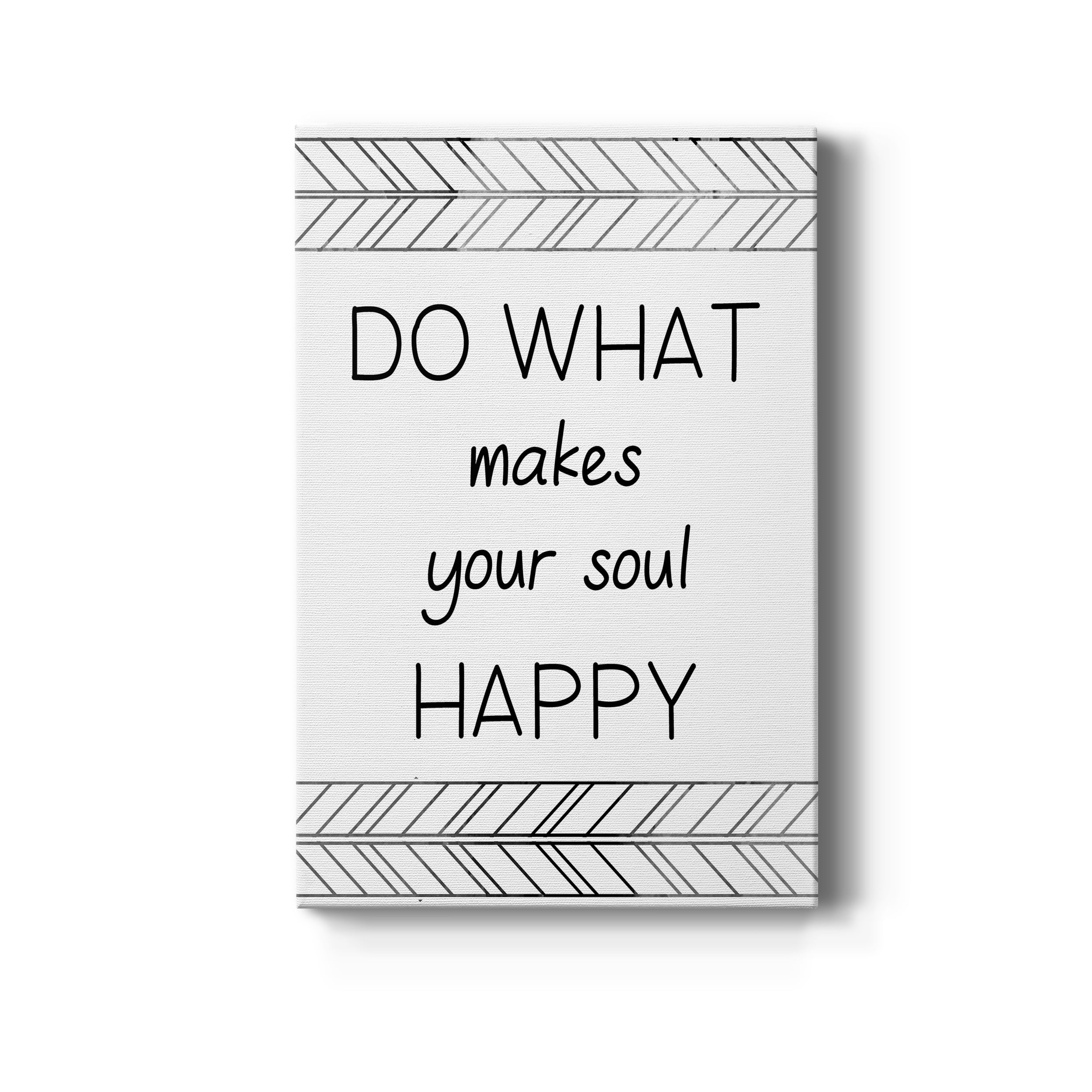 Your Soul Happy Premium Gallery Wrapped Canvas - Ready to Hang - 18 x 27