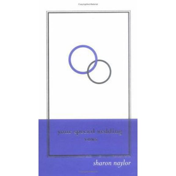 Pre-Owned Your Special Wedding Vows (Hardcover) 1402202679 9781402202674