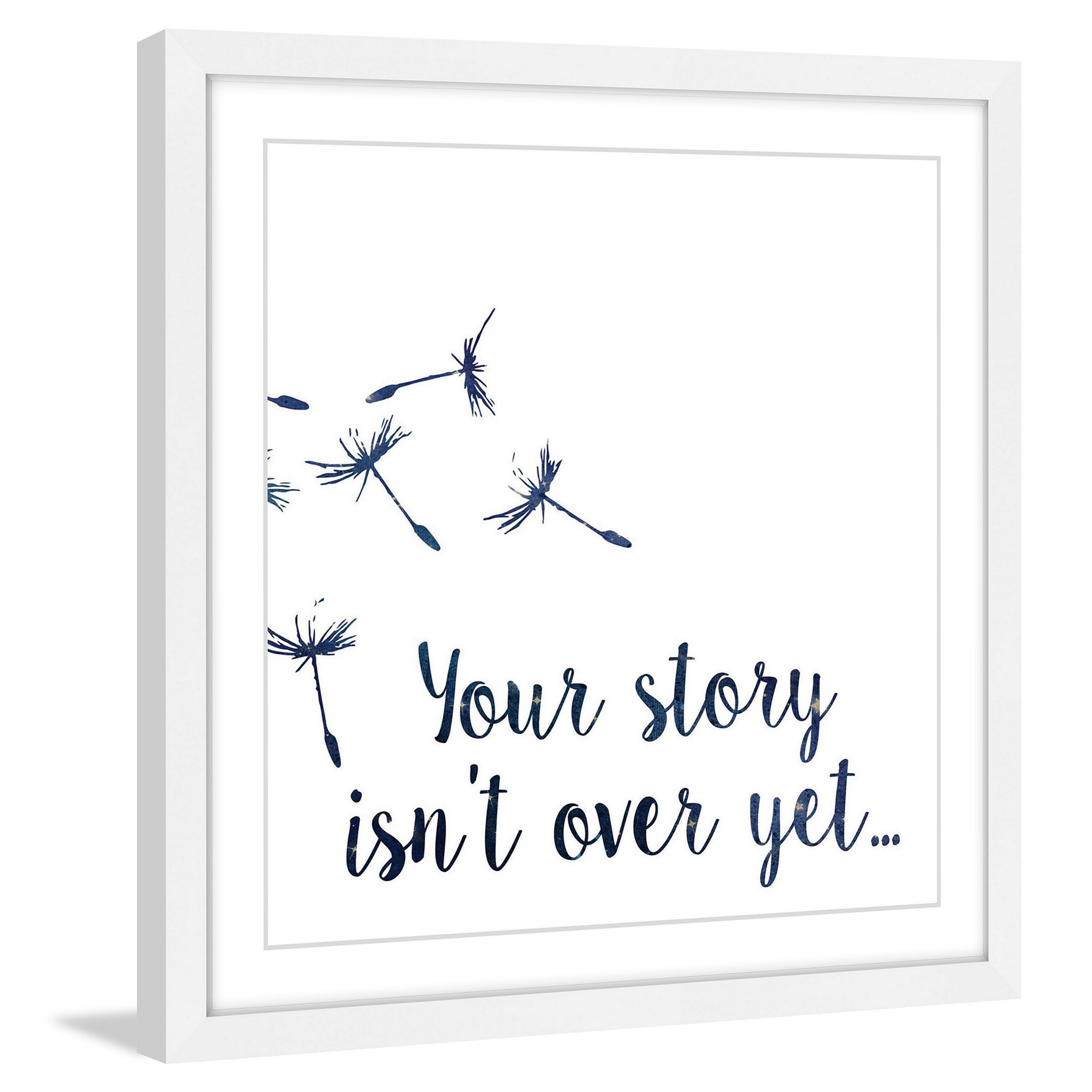 "Your Story" Framed Painting Print