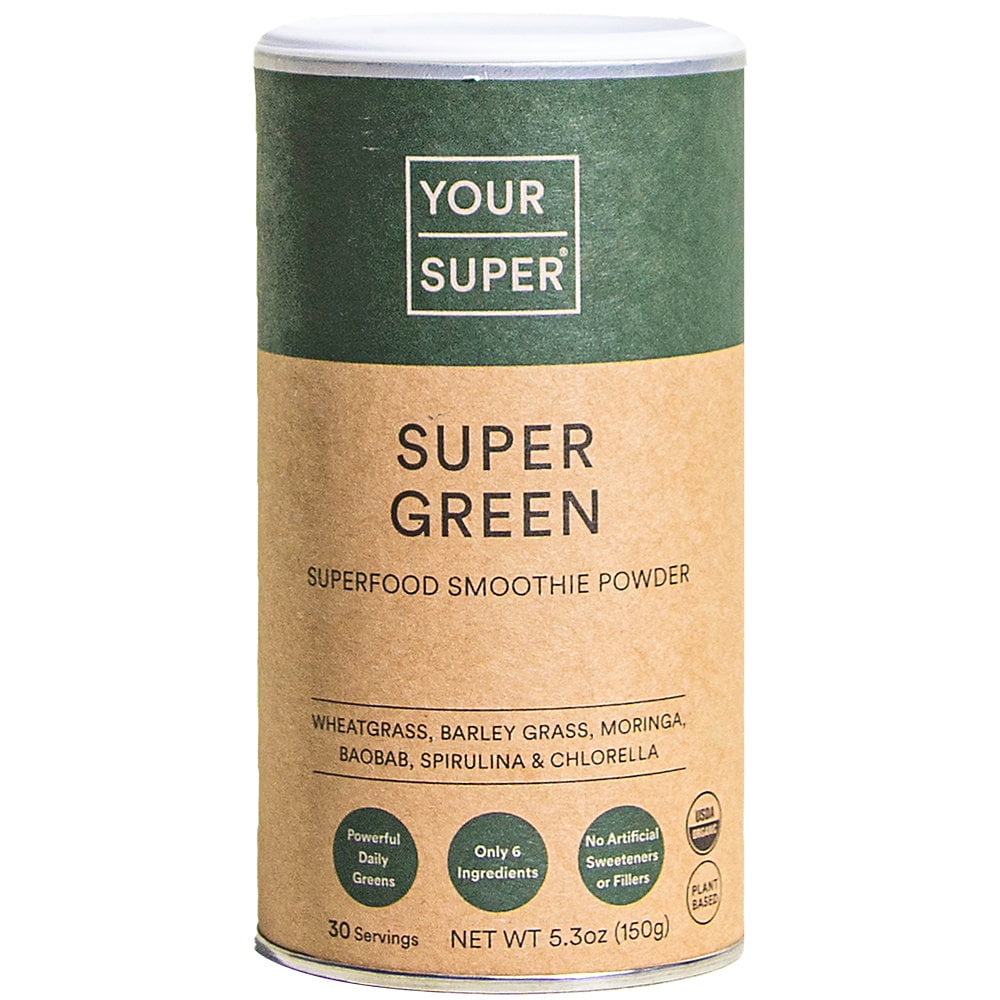 Your Super Super Green Healthy Diet Smoothie Mix Vitamin Energy Drink