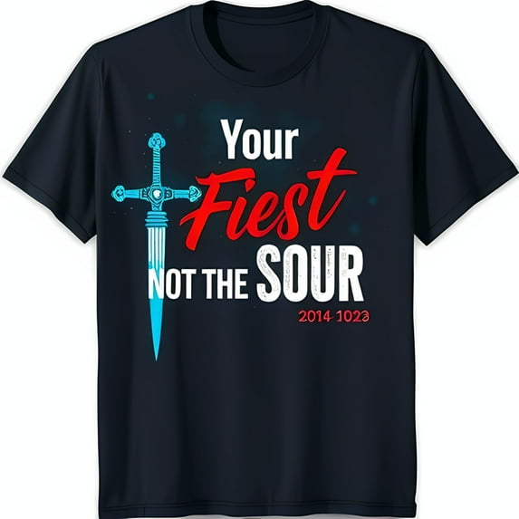 Your ' T-Shirt Humorous Rivalry Design with Blue & 'Not the Sour' 2014 ALDS
