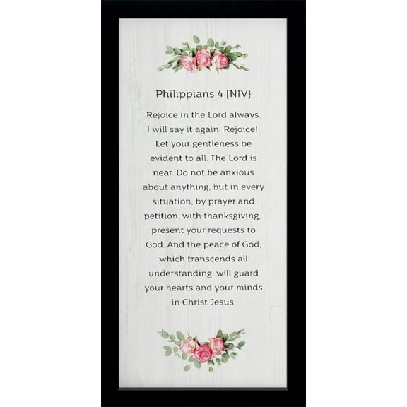 Your Text Template | Custom Quote, Poem, Verse Print, Wall Decor - Style TC Floral