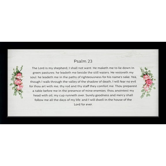 Your Text Template | Custom Quote, Poem, Verse Print, Wall Decor - Style TD Floral