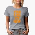 thumbnail image 1 of Your Time Is Now, Heather Grey T-Shirt, Large, 1 of 5