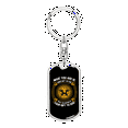 thumbnail image 1 of Your To God Stainless Steel or 18k Gold Premium Swivel Dog Tag Keychain, 1 of 10