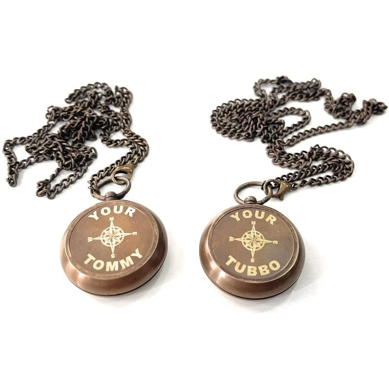 Your Tommy Your Tubbo Compass Necklace Love Pendent Compass