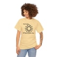 thumbnail image 1 of Your Vibe Attracts Sun Unisex Heavy Cotton Tee, 1 of 10