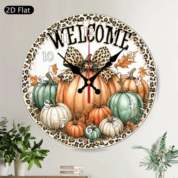 Your Vote Matters Patriotic American Election Round Wall Clock