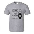 thumbnail image 1 of Your Word Is A Lamp For My Feet A Light On My Path Tee Novelty Christian Faith T Shirt, 1 of 1
