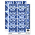 thumbnail image 1 of Your Work Has Flair Teacher Student School Sticker Set - Dark Blue - Gloss Finish - 2.00" Large, 1 of 7