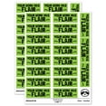 thumbnail image 1 of Your Work Has Flair Teacher Student School Sticker Set - Light Green - Gloss Finish - 2.00" Large, 1 of 7