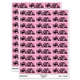 thumbnail image 1 of Your Work is A-peel-ing Appealing Banana Teacher Student School Sticker Set - Light Pink - Matte Finish - 1.75" Medium, 1 of 7