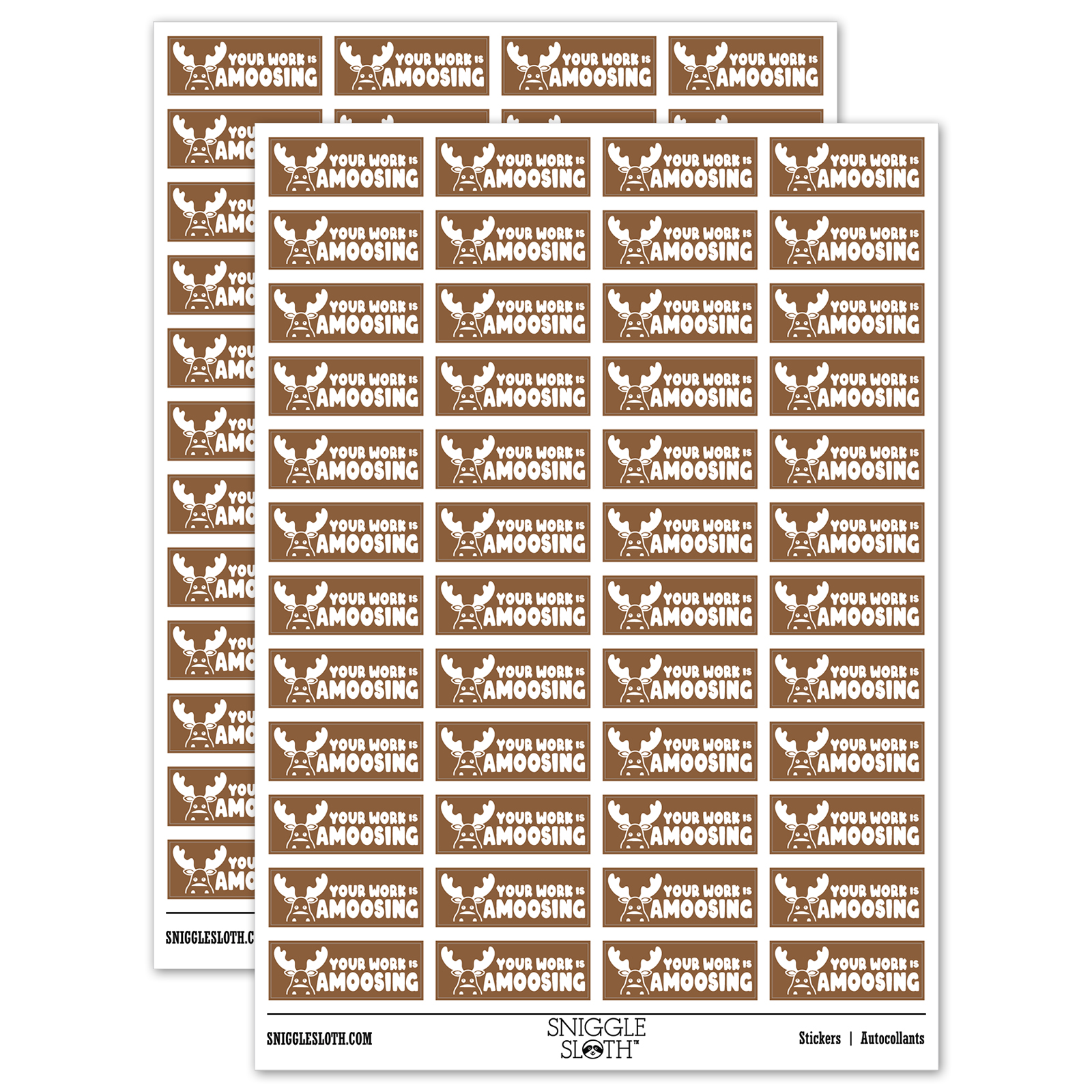 Amazing Class Sticker Your Work is Amoosing Amazing Teacher Student School Sticker Set ...