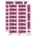 thumbnail image 1 of Your Work is Lit Firefly Teacher Student School Sticker Set - Light Pink - Gloss Finish - 2.00" Large, 1 of 7