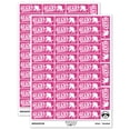 thumbnail image 1 of Your Work is Scary Good Monster Teacher Student School Sticker Set - Hot Pink - Gloss Finish - 1.5" Small, 1 of 7
