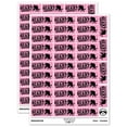 thumbnail image 1 of Your Work is Scary Good Monster Teacher Student School Sticker Set - Light Pink - Matte Finish - 1.5" Small, 1 of 7