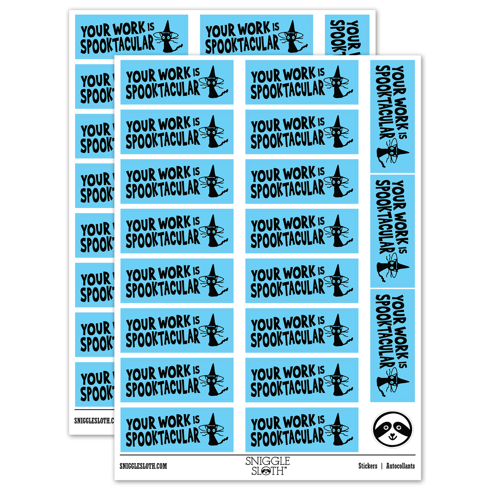 Your Work is Spooktacular Spectacular Teacher Student School Sticker ...