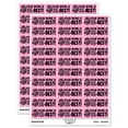 thumbnail image 1 of Your Work is Ze-Best Zebra Teacher Student School Sticker Set - Light Pink - Gloss Finish - 1.75" Medium, 1 of 7