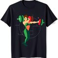 thumbnail image 1 of Your Workout: Black T-Shirt with Strong Woman Lifting Weights Graphic, 1 of 5