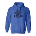 thumbnail image 1 of Your Workout Is My Warmup Adult Hooded Sweatshirt, 1 of 3