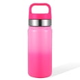 thumbnail image 1 of Your Zone 14 fl oz Double Wall Stainless Steel Chug Bottle Ombre Pink， Water Bottle, 1 of 5