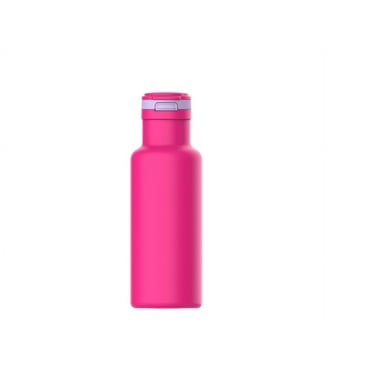 Your Zone 14oz Pink Stainless Steel Water Bottle