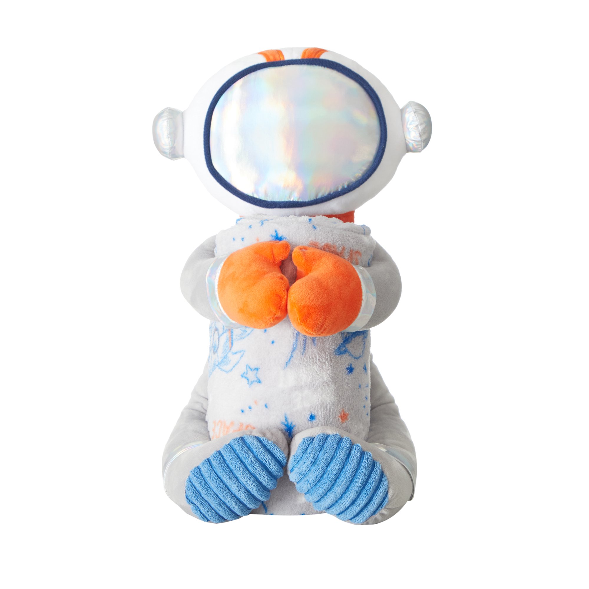 Your Zone 16 Astronaut Hugger and 50 x 60 Plush Throw Set, Multicolor,  Machine Wash - Walmart.com