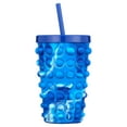 thumbnail image 1 of Your Zone 16 oz Popit Water Tumbler, Blue, Silicone Bubble Sleeve, 1 of 7
