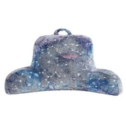 Your Zone 21.25" x 21" Blue Purple Stars Glow in the Dark Backrest Lounger Pillow