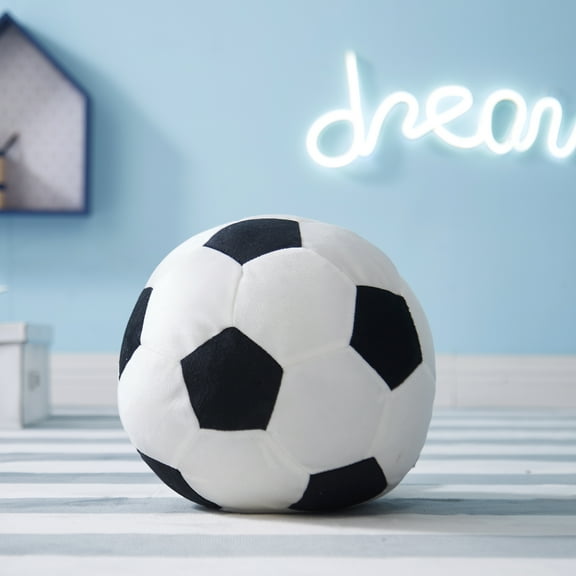 Your Zone 3-D Sports Ball Throw Pillow, Soccer