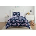 thumbnail image 1 of Your Zone 5-Piece Glow in the Dark Unicorn Bed in a Bag, Twin, 1 of 8